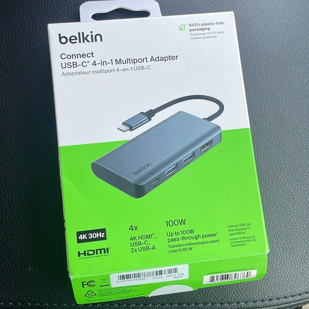 Belkin multiport adapter